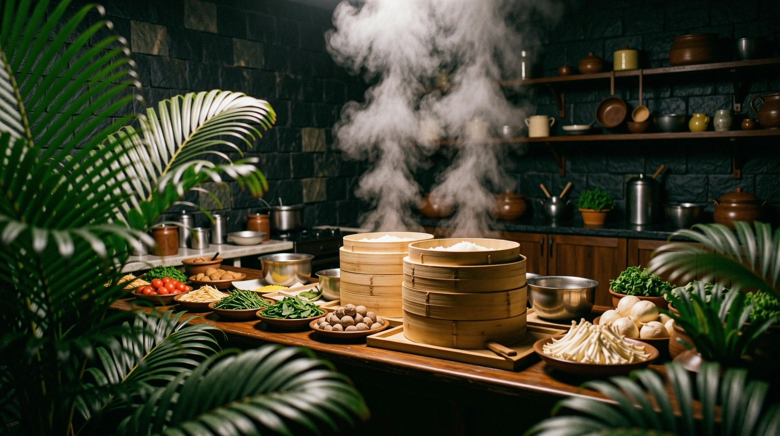 Atmosfer dapur nutrisi